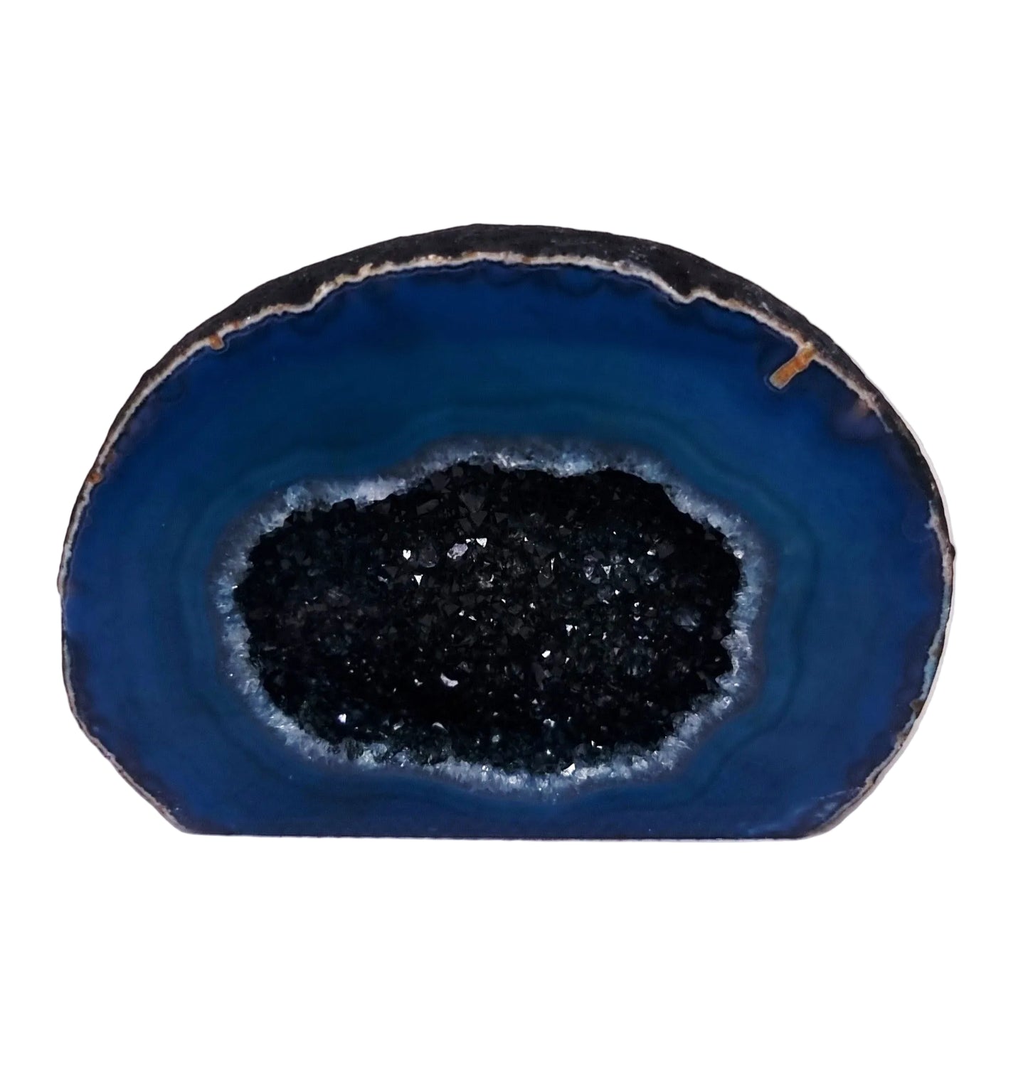 TEAL AGATE GEODE 277 g - INNER PEACE