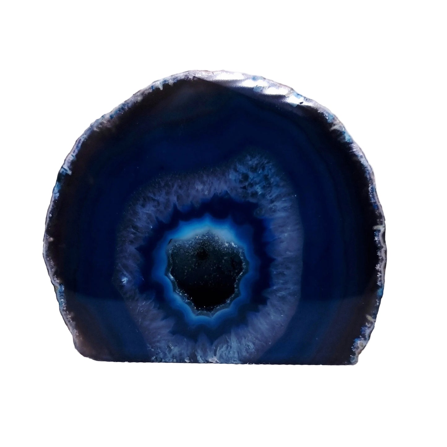 TEAL AGATE GEODE 489 g - INNER PEACE