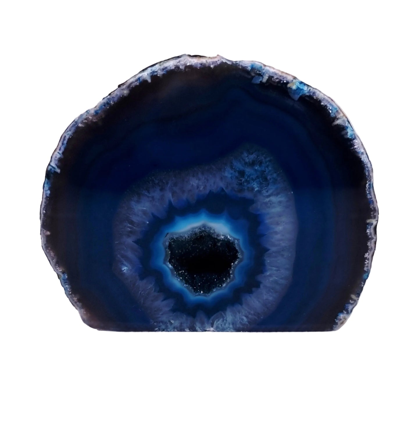 TEAL AGATE GEODE 489 g - INNER PEACE