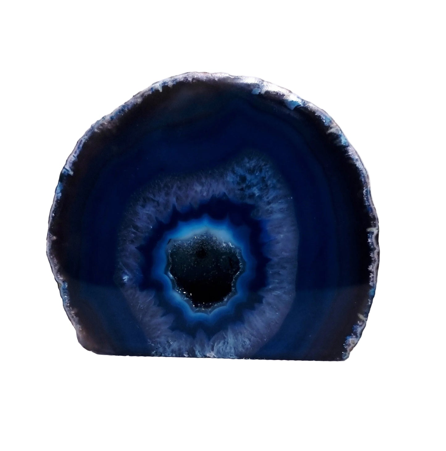 TEAL AGATE GEODE 489 g - INNER PEACE