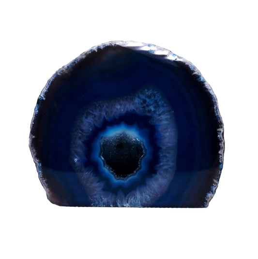 TEAL AGATE GEODE 489 g - INNER PEACE