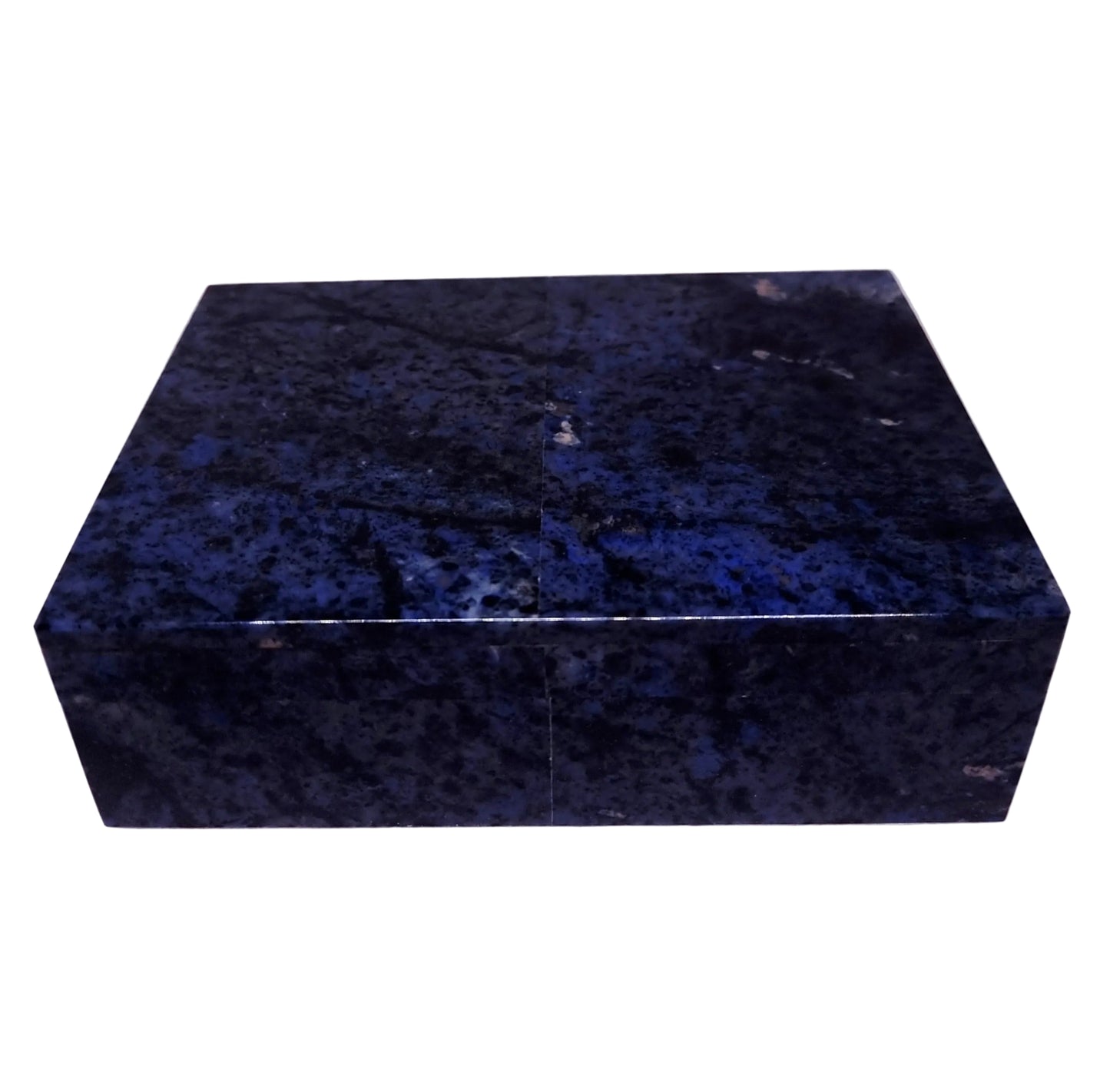 DUMORTIERITE REEF JEWELRY/TRINKET BOX - MENTAL CLARITY