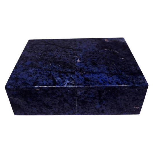 DUMORTIERITE REEF JEWELRY/TRINKET BOX - MENTAL CLARITY