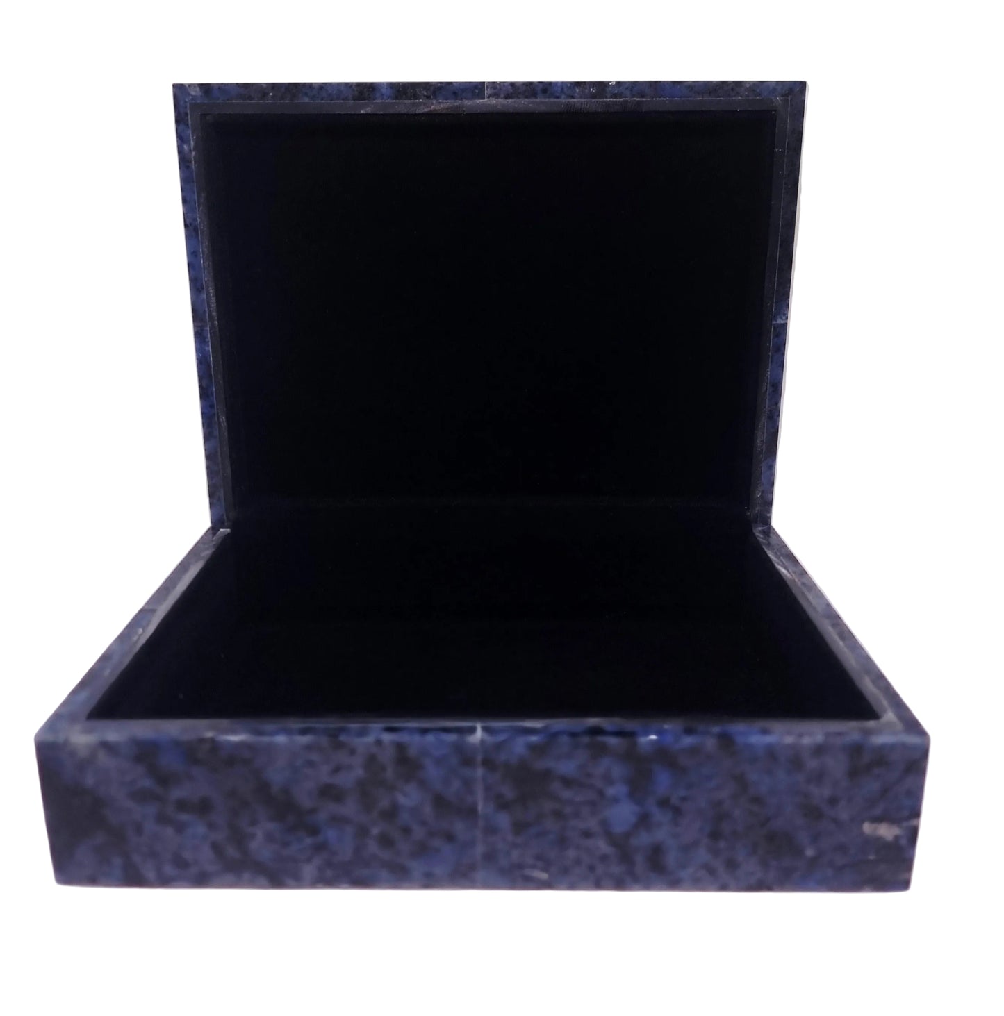 DUMORTIERITE REEF JEWELRY/TRINKET BOX - MENTAL CLARITY
