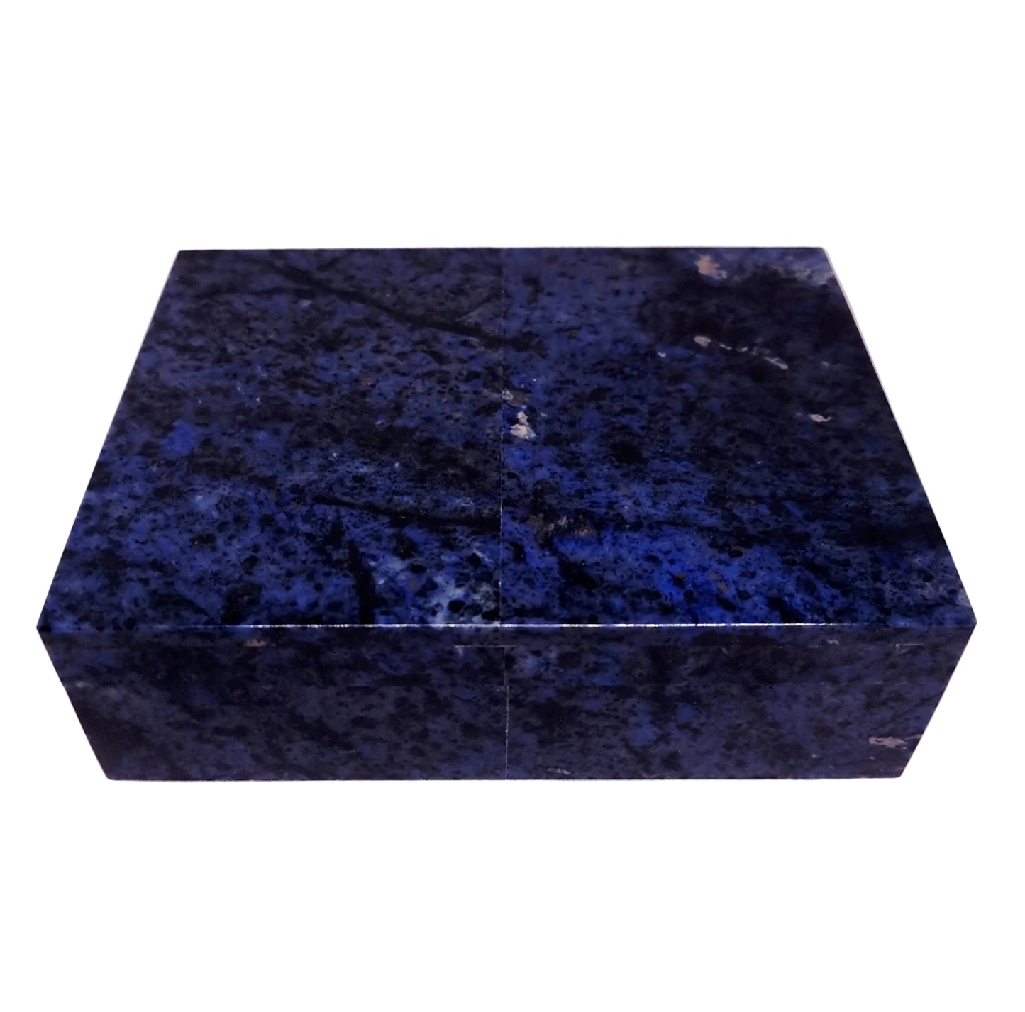DUMORTIERITE REEF JEWELRY/TRINKET BOX - MENTAL CLARITY