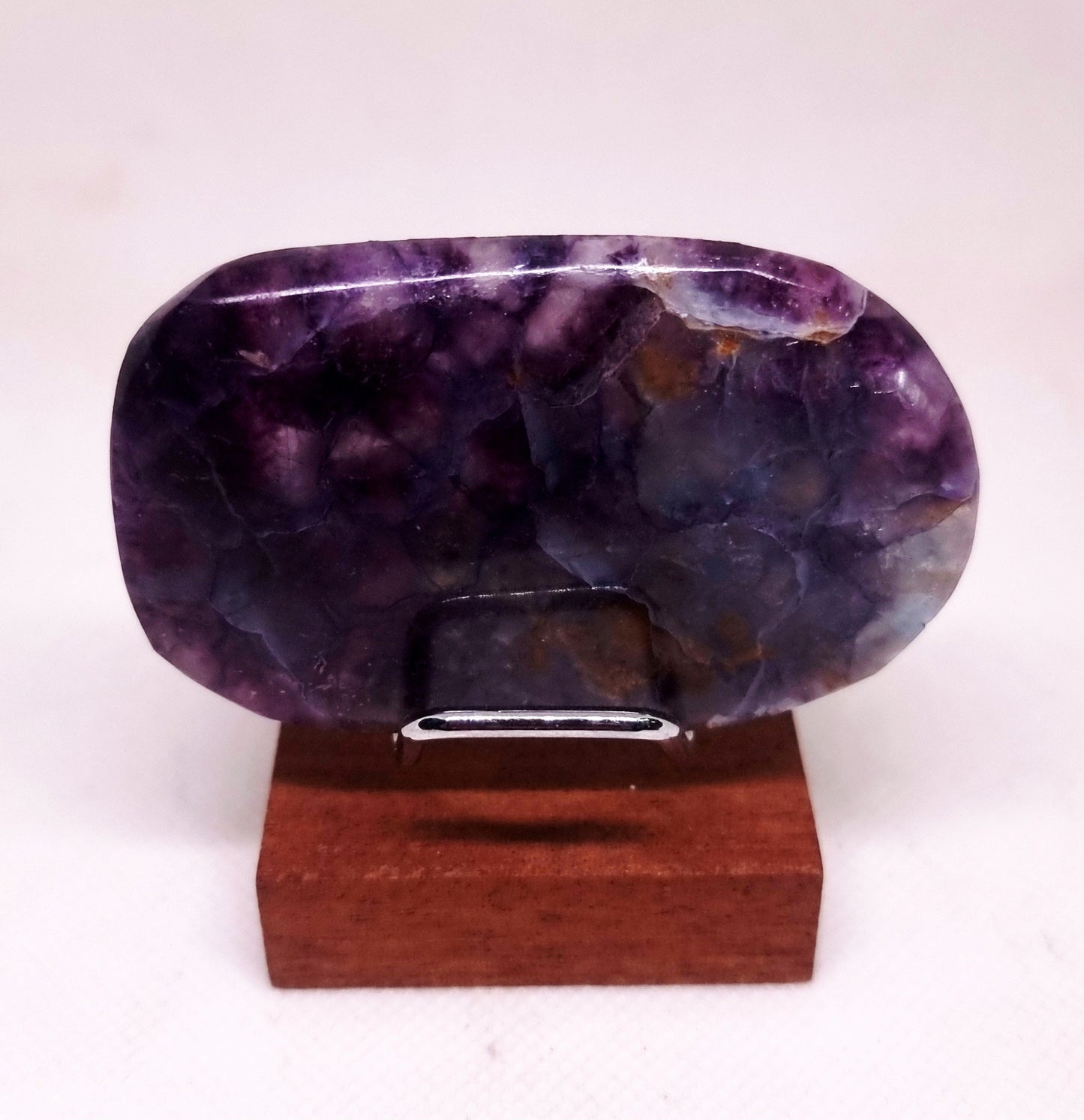 POLISHED WATERMELON FLUORITE FREEFORM 68 g - MENTAL CLARITY