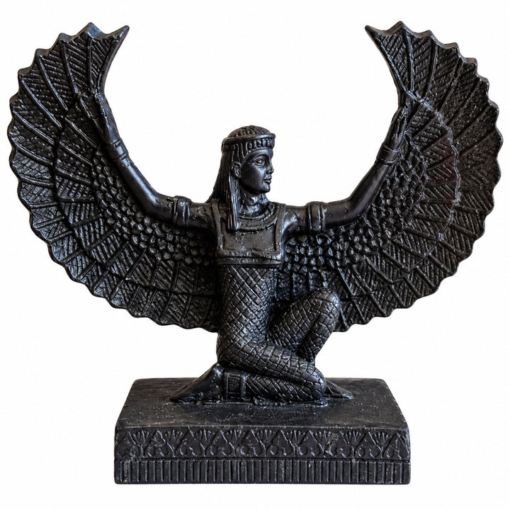 EGYPTIAN ISIS GODDESS STATUE SML
