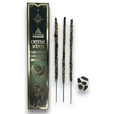 LABRADORITE CRYSTAL SCENTS INCENSE SMUDGE STICKS