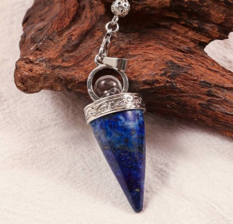 LAPIS LAZULI LARGE PENDULUM - DIVINATION