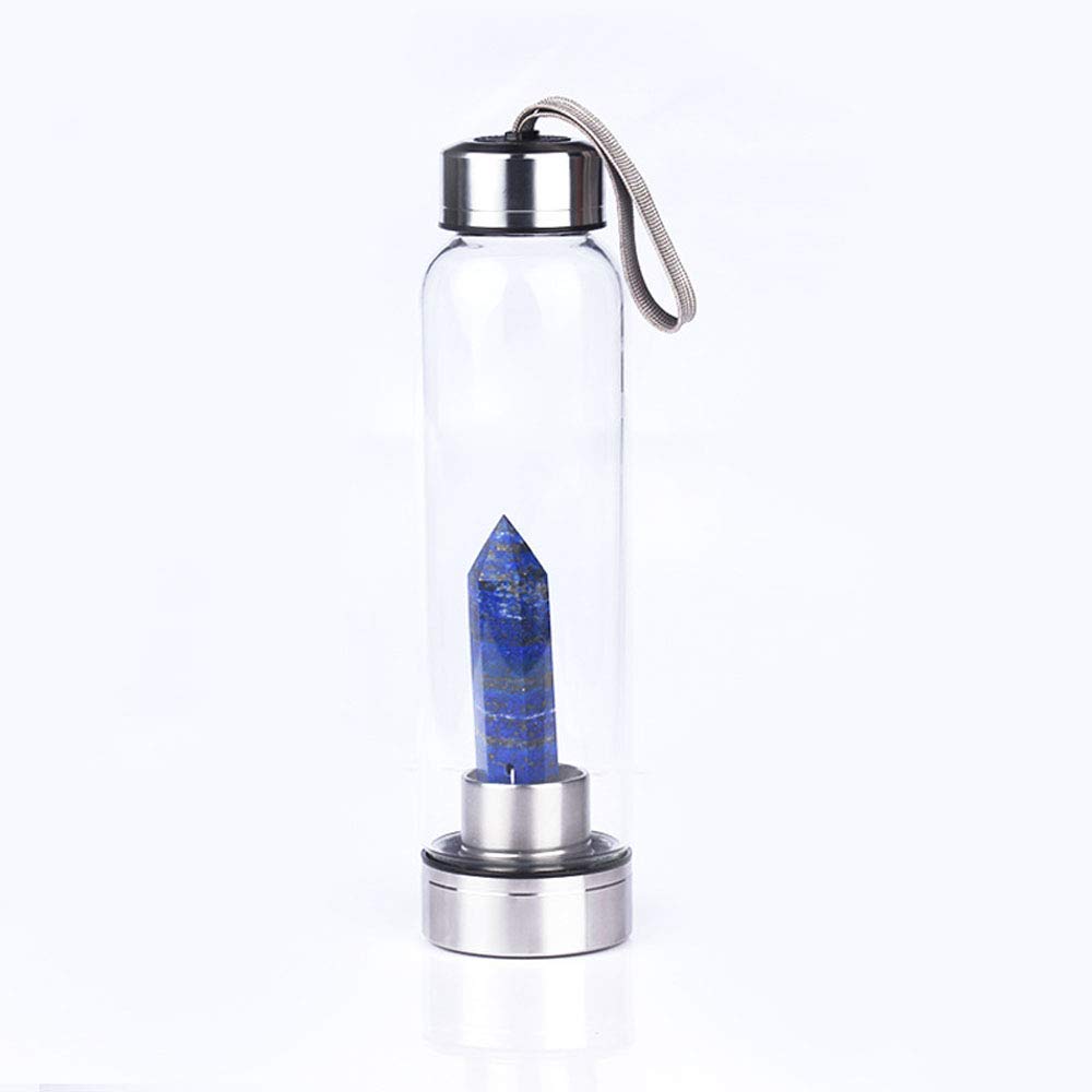 LAPIS LAZULI WATER BOTTLE - INTUITION & MANIFESTATION