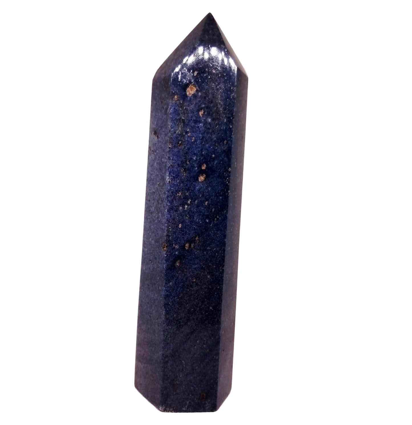 LAZULITE POLISHED TOWER 20 cm ( 804 g ) - INTUITION