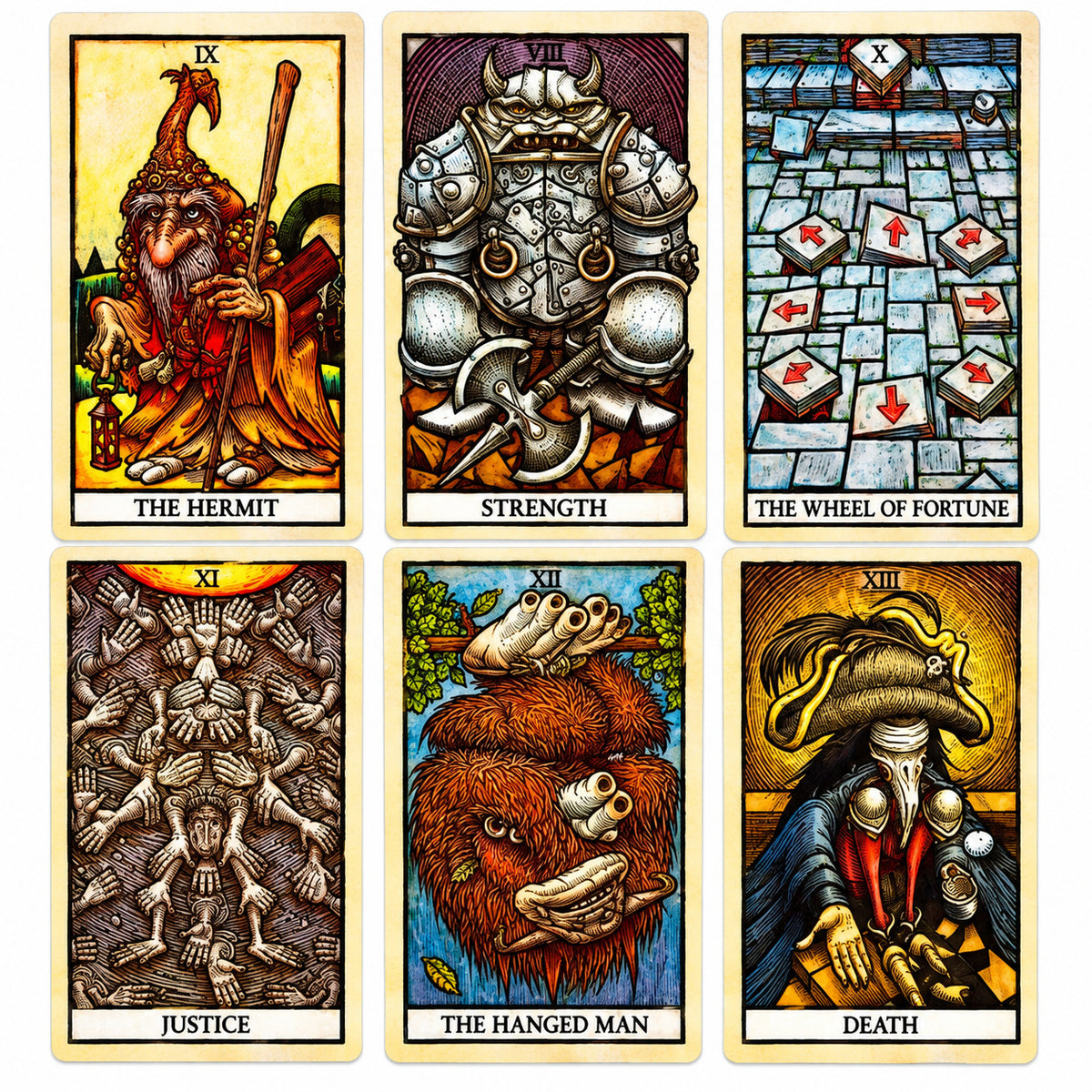Labyrinth Tarot Card Deck - Wildlings Crystals South Africa
