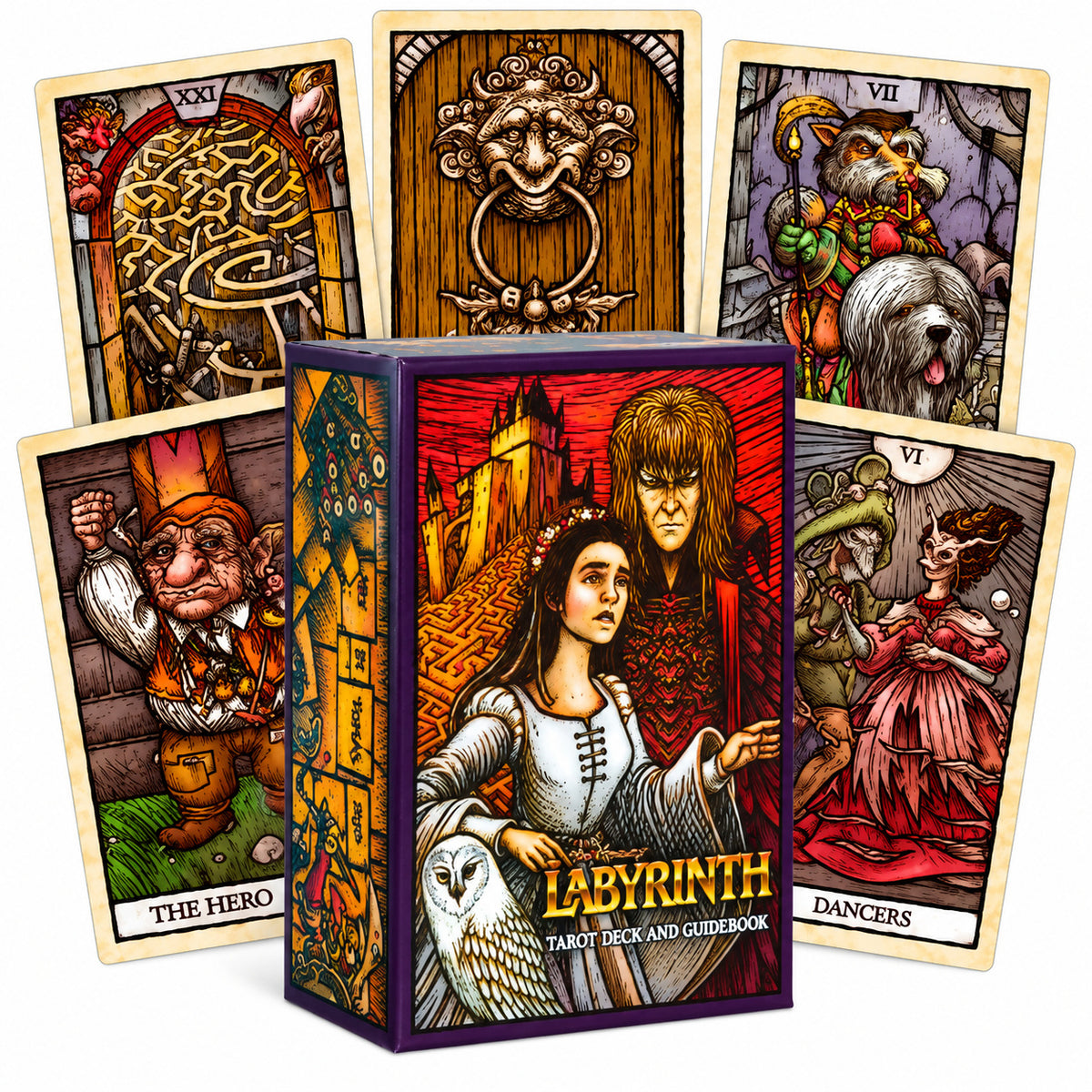 Labyrinth Tarot Card Deck - Wildlings Crystals South Africa