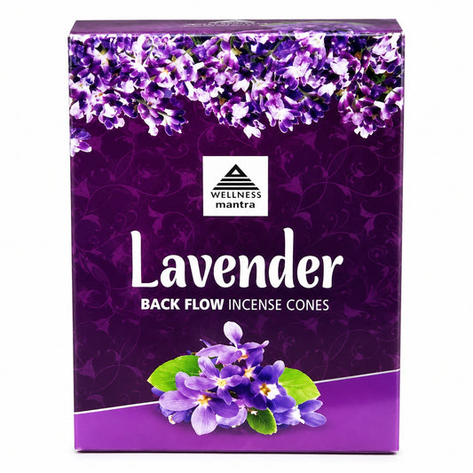 BACKFLOW LAVENDER INCENSE CONES