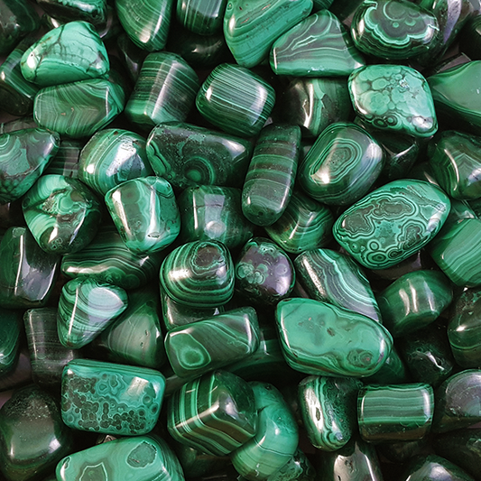 MALACHITE POCKET STONES - HEART HEALER