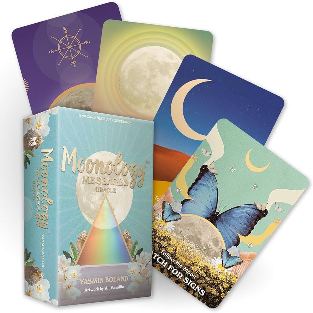 MOONOLOGY MESSAGES ORACLE CARDS - DIVINITION