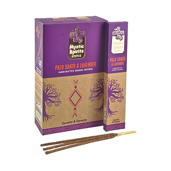 MYSTIC SPIRITS PALO SANTO & LAVENDER INCENSE STICKS