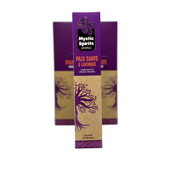 MYSTIC SPIRITS PALO SANTO & LAVENDER INCENSE STICKS