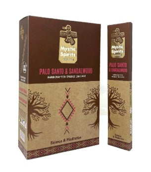 PALO SANTO & SANDALWOOD INCENSE - MYSTIC SPIRITS