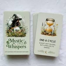 MYSTIC WHISPERS ORACLE CARDS - DIVINATION