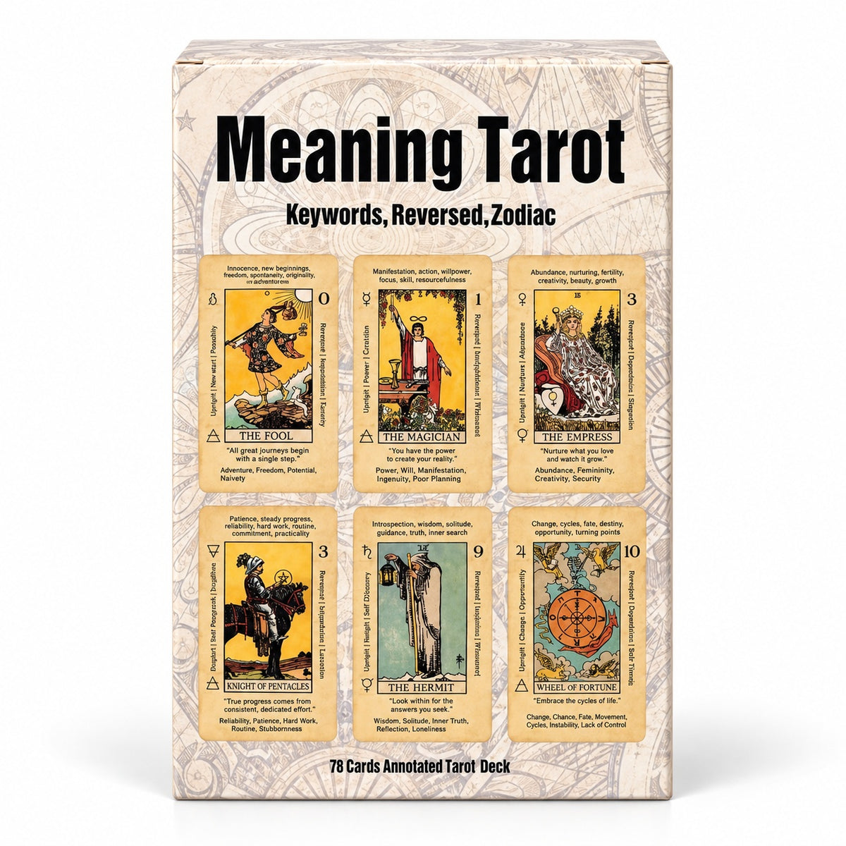 Meaning Rider Waite Tarot Cards - Wildlings Crystals South Africa