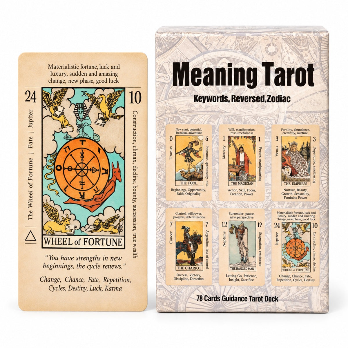 Meaning Rider Waite Tarot Cards - Wildlings Crystals South Africa