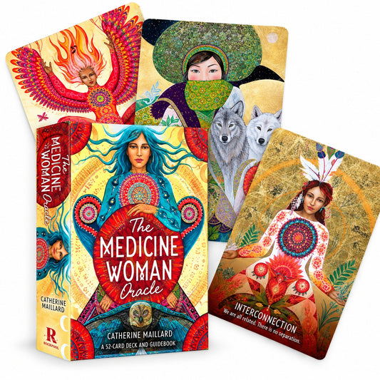 The Medicine Woman Oracle Cards - Wildlings Crystals South Africa