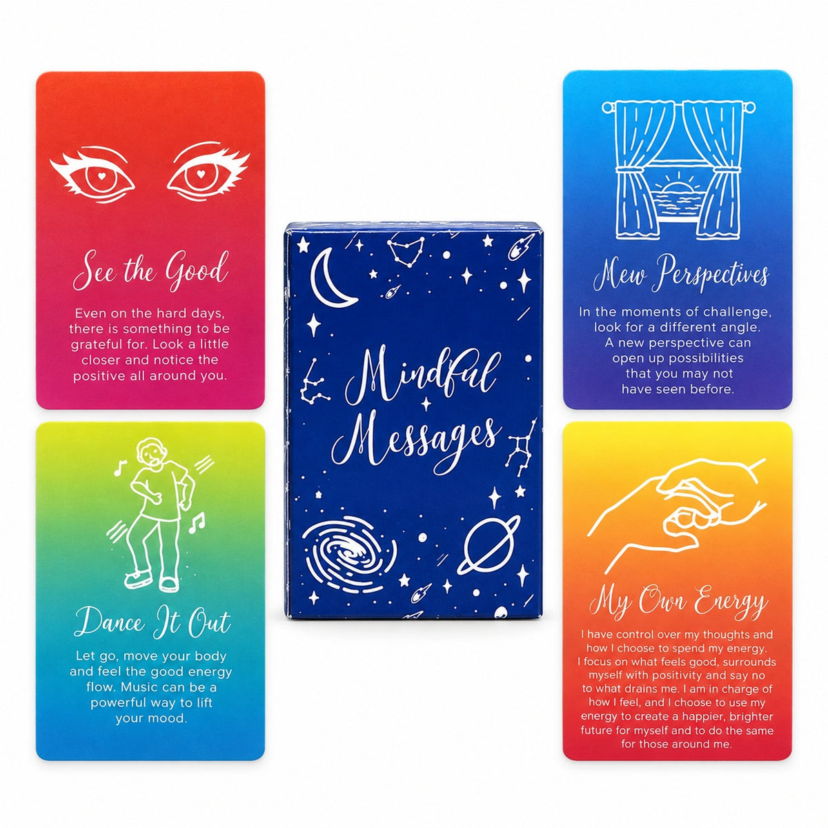 Mindful Messages Oracle Cards - Wildlings Crystals South Africa