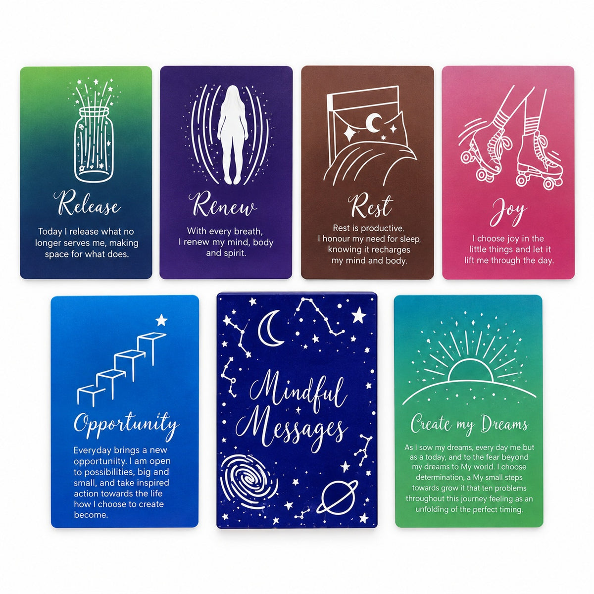 Mindful Messages Oracle Cards - Wildlings Crystals South Africa