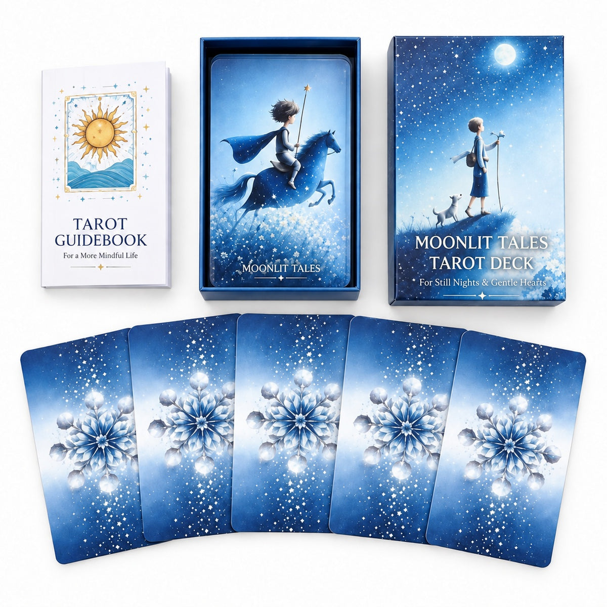 Moonlit Tales Tarot Deck - Wildlings Crystals South Africa