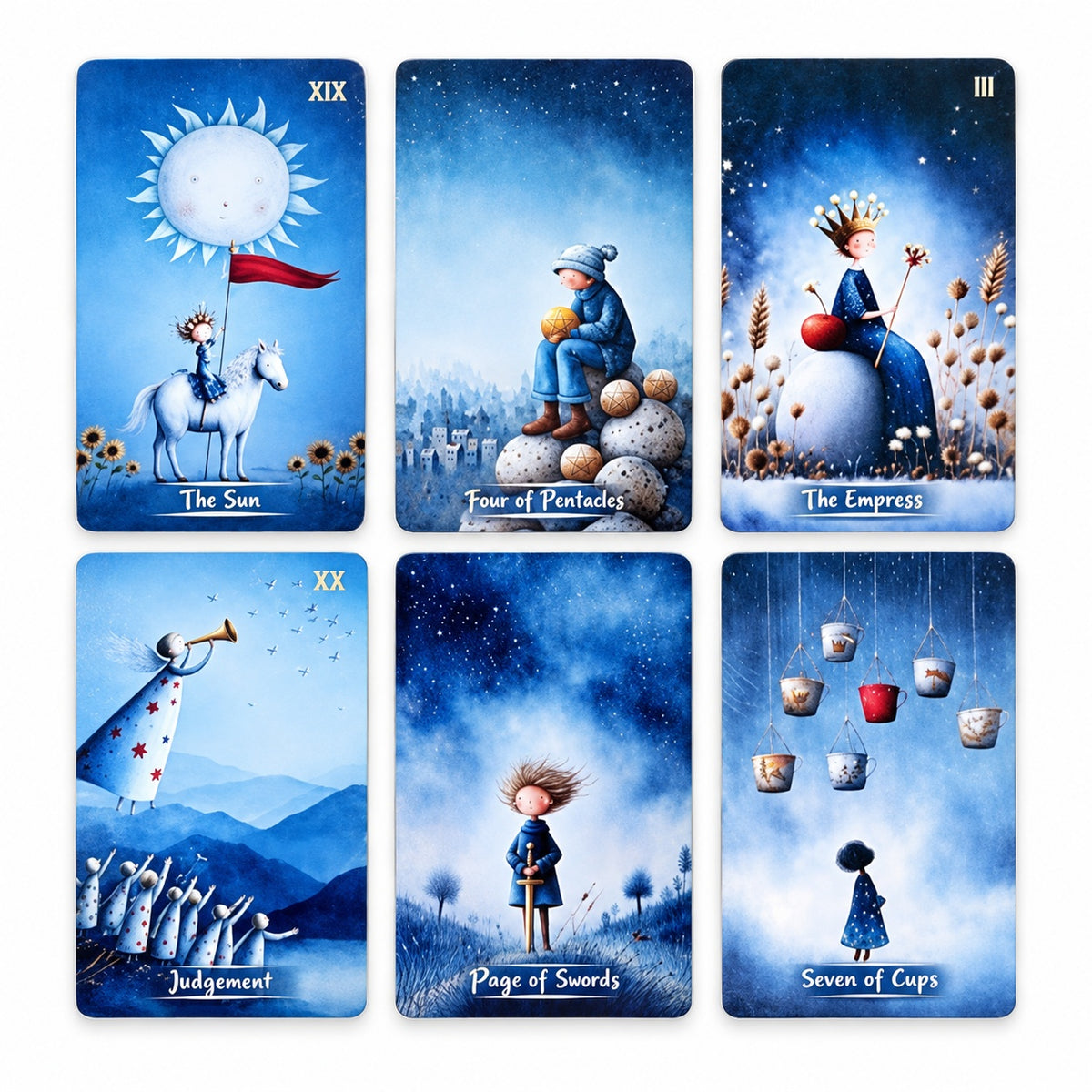 Moonlit Tales Tarot Deck - Wildlings Crystals South Africa