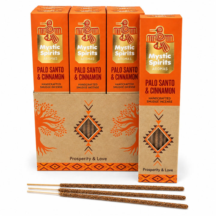 Mystic Spirits Palo Santo & Cinnamon Incense Sticks - Wildlings Crystals South Africa