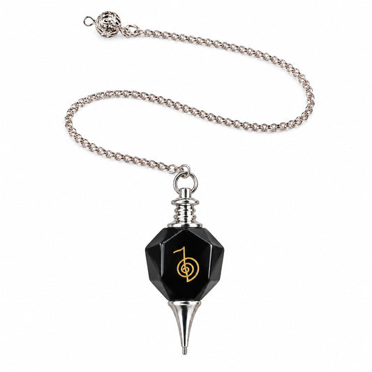 BLACK OBSIDIAN PENDULUM