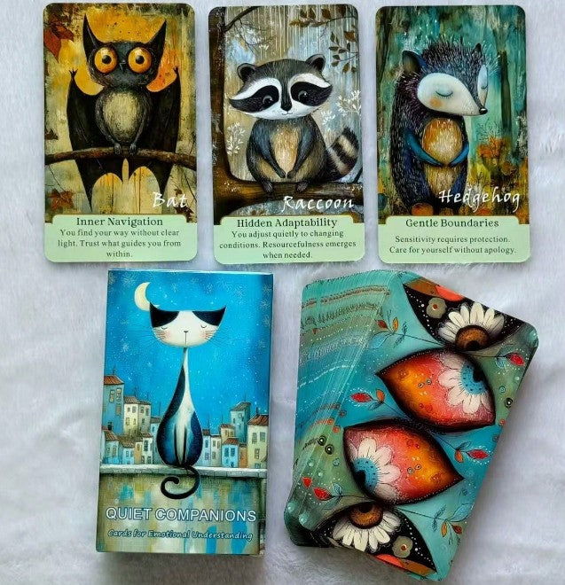 QUIET COMPANIONS ORACLE CARDS - DIVINATION