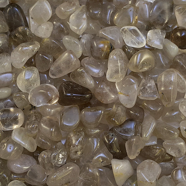 Rutulized Quartz Pocket Stone - Wildlings Crystals South Africa
