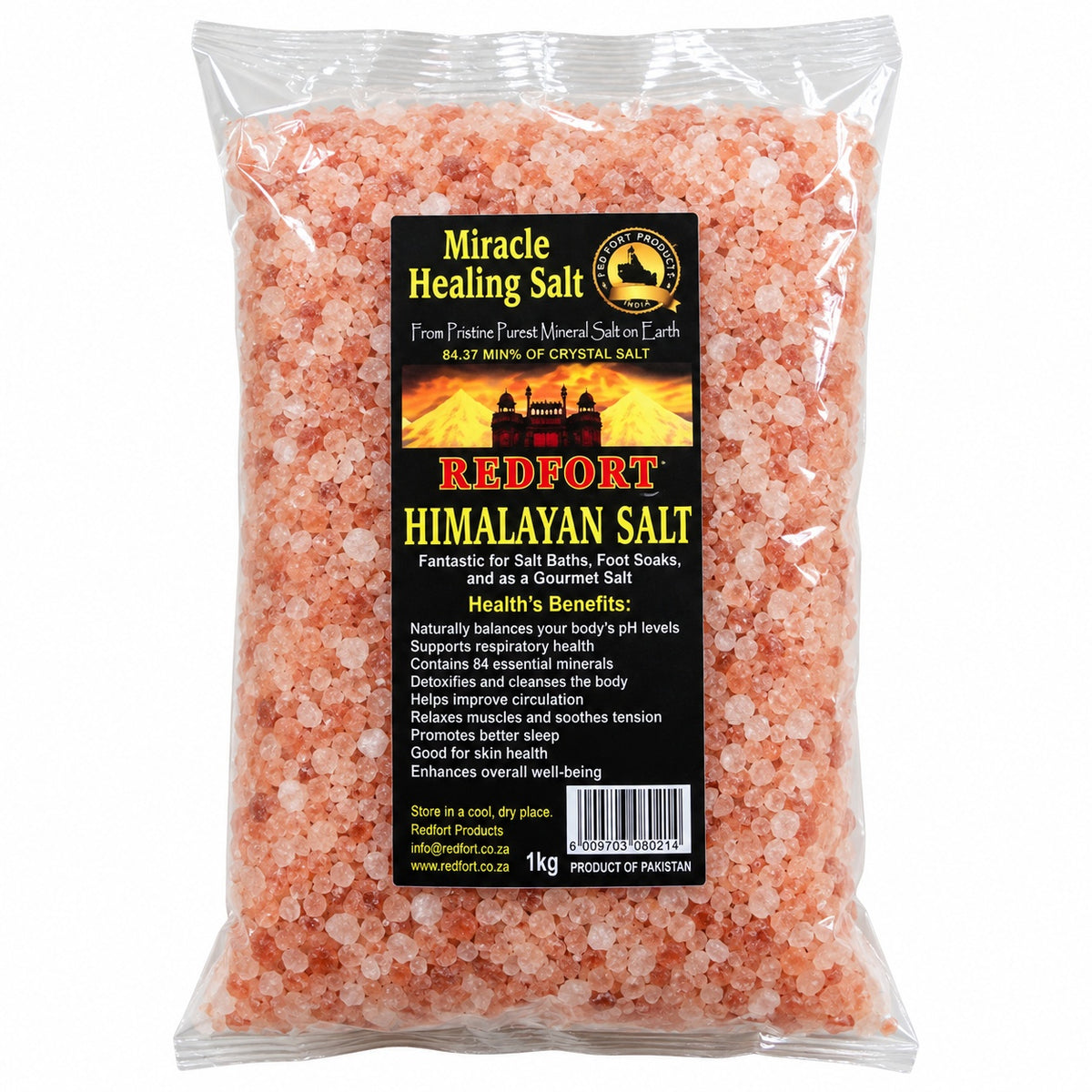 HIMALAYAN PINK SALT 1 kg - ENERGY CLEANSING