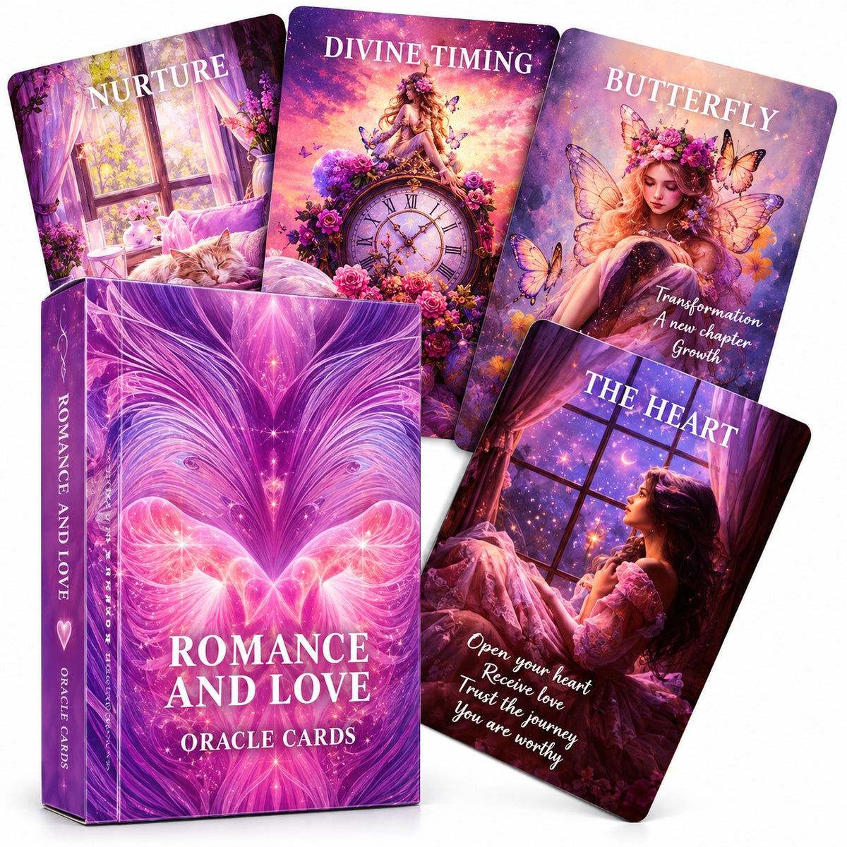 Romance And Love Oracle Cards - Wildlings Crystals South Africa
