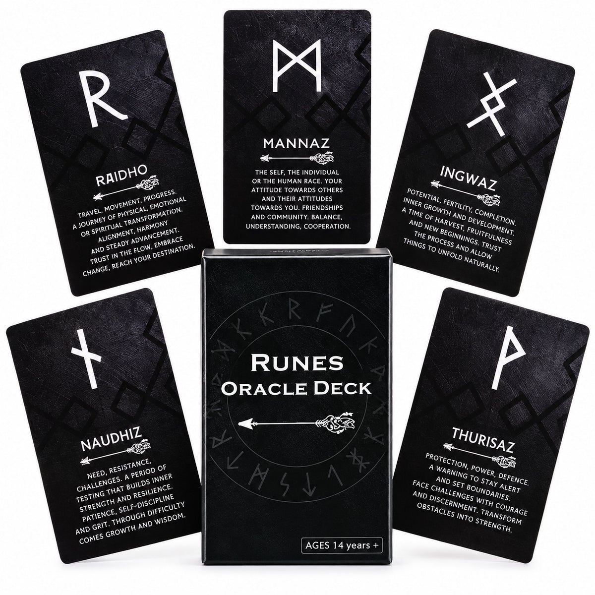 Runes Oracle Deck - Wildlings Crystals South Africa