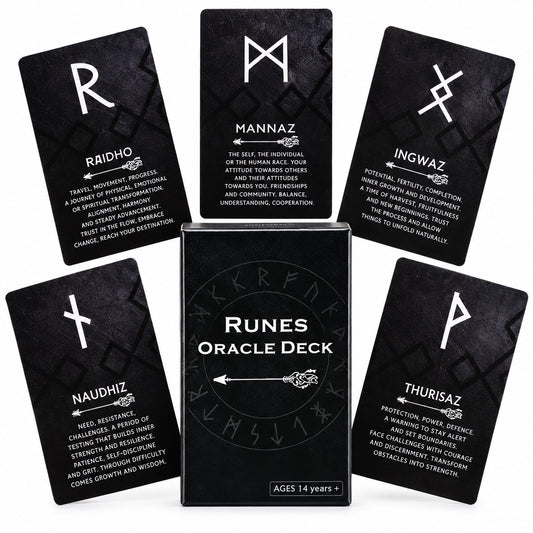 Runes Oracle Deck - Wildlings Crystals South Africa