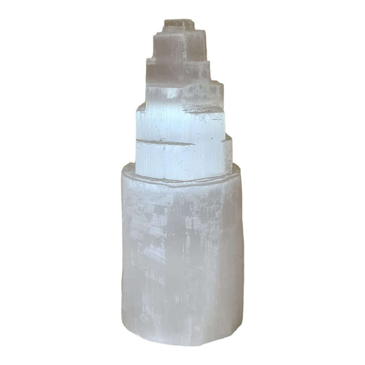 SELENITE TOWER LAMP - ANGELIC GUIDANCE