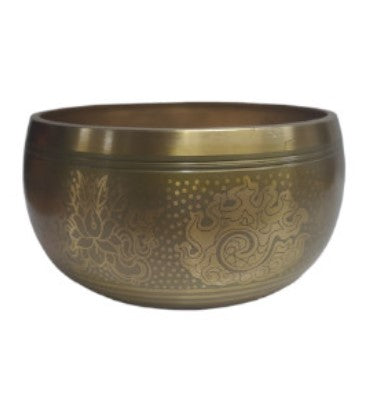 TIBETAN BRASS SINGING BOWL SMALL