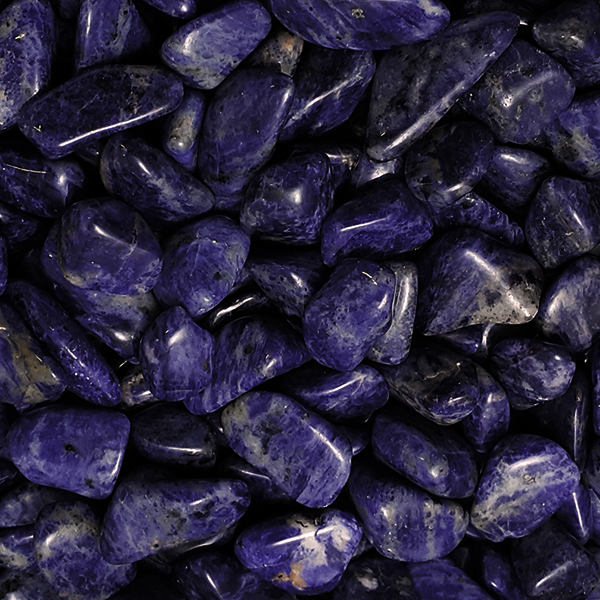 SODALITE POCKET STONES - INTUITION