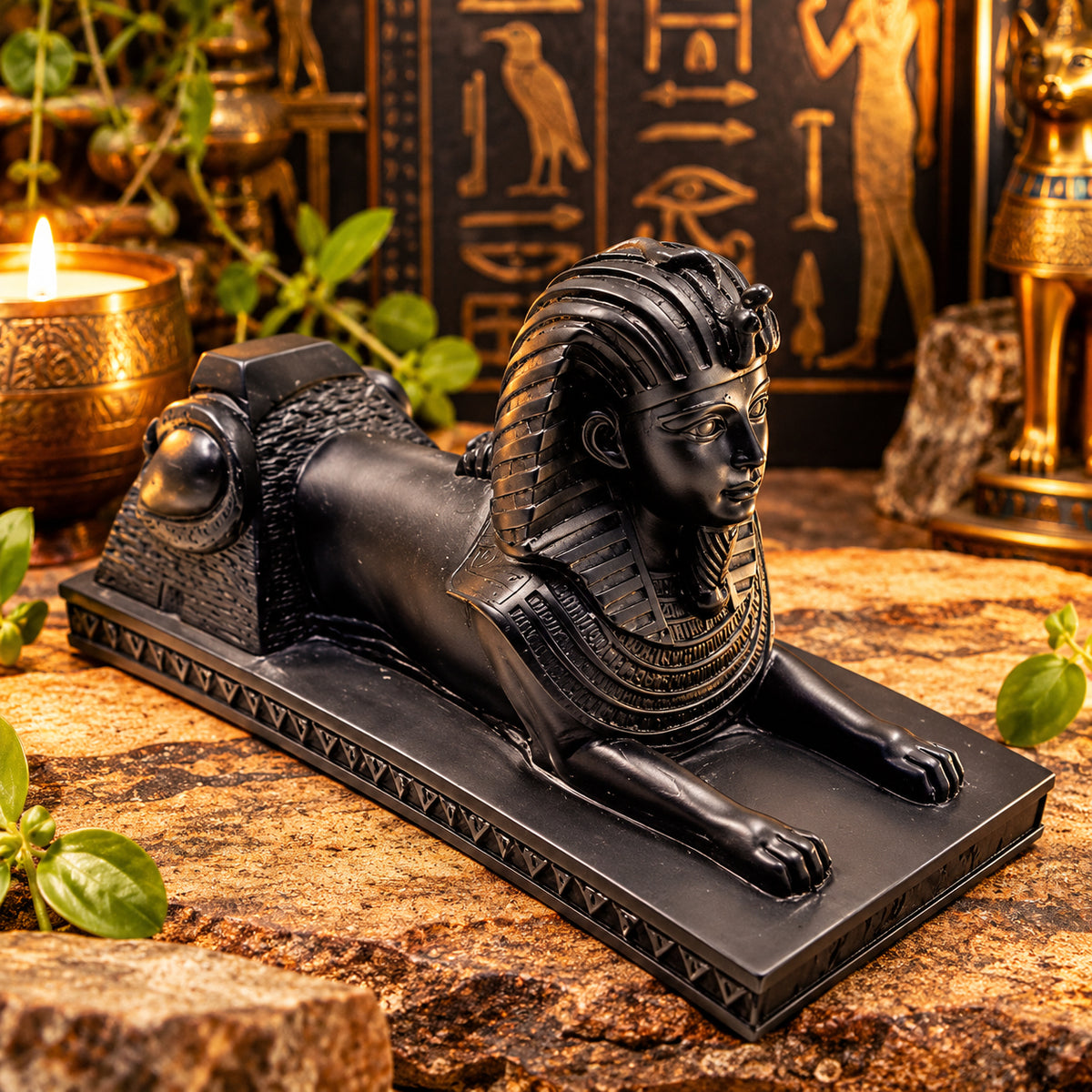 EGYPTIAN SPHINX STATUE