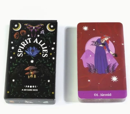 SPIRIT ALLIES GODDESS ORACLE CARDS POCKET SIZE - DIVINATION