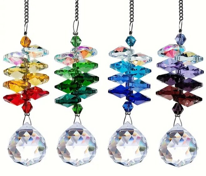 Rainbow Suncatchers - Wildlings Crystals South Africa