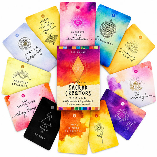 The Sacred Creators Oracle Cards - Wildlings Crystals South Africa