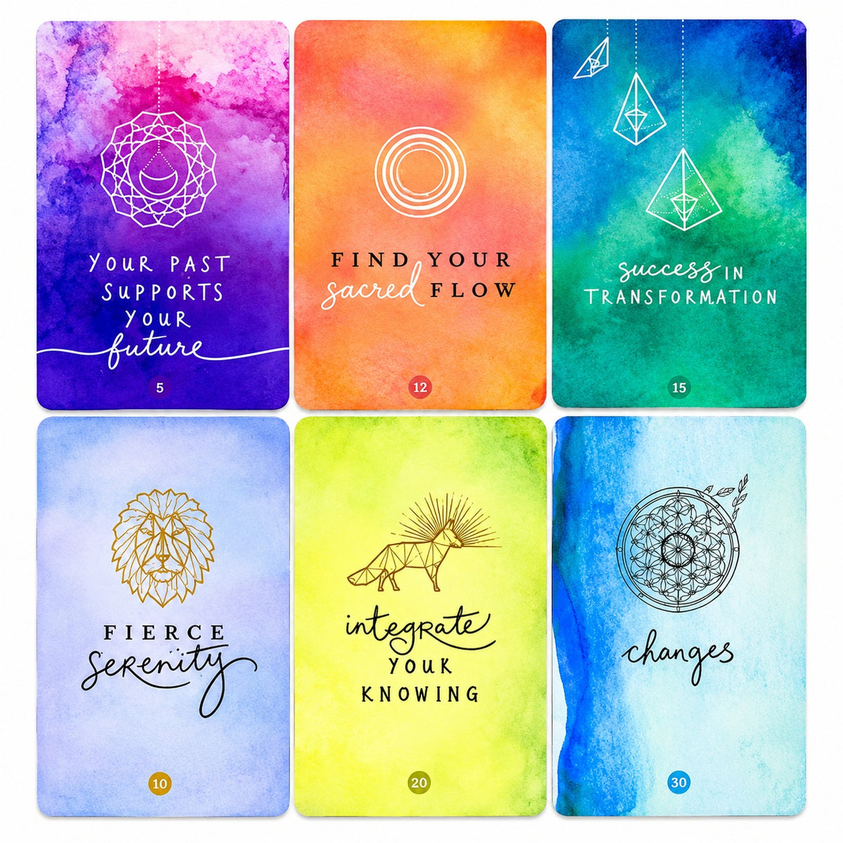 The Sacred Creators Oracle Cards - Wildlings Crystals South Africa