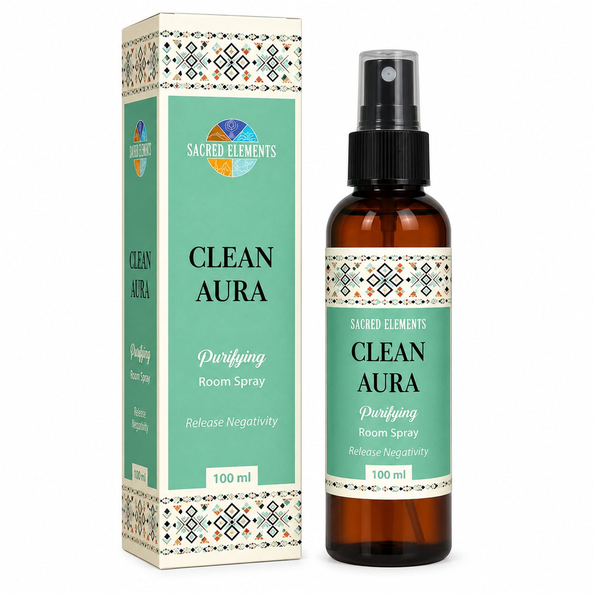 SACRED ELEMENTS CLEAN AURA RELEASE SPRAY - AURA CLEANSING