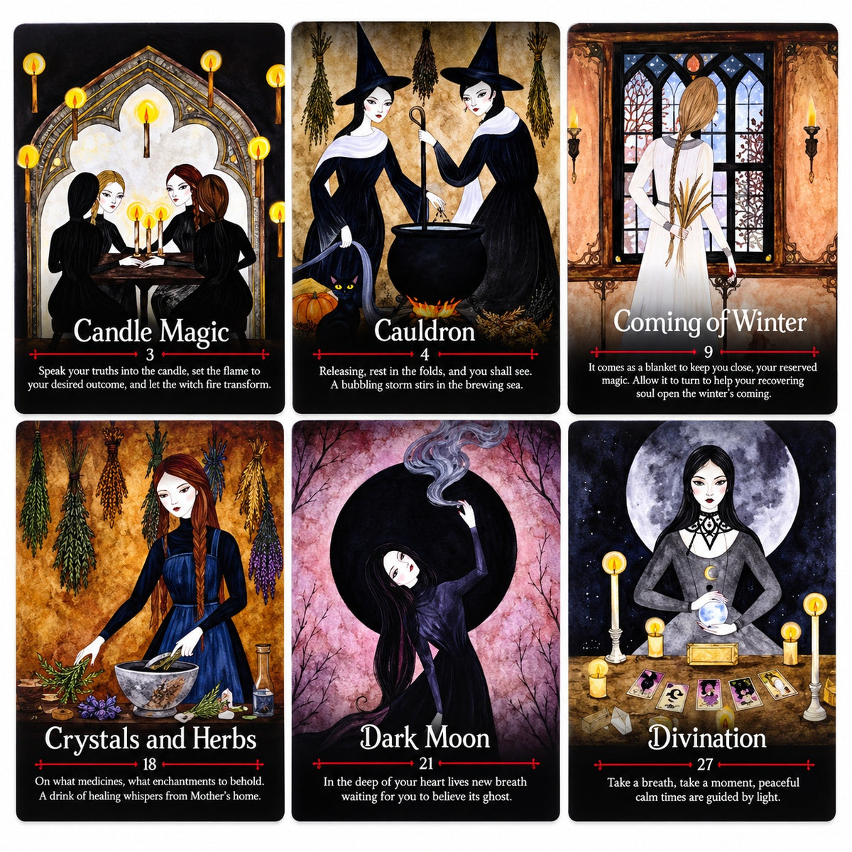 Seasons Of The Witch Samhain Oracle Cards - Wildlings Crystals South Africa