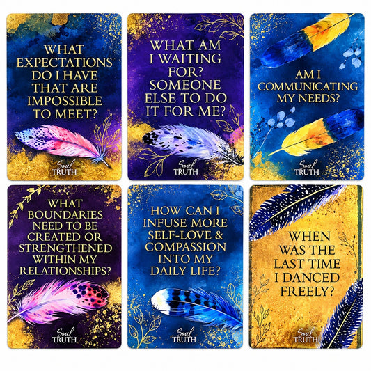 Soul Truth Self Awareness Cards Deck - Wildlings Crystals South Africa